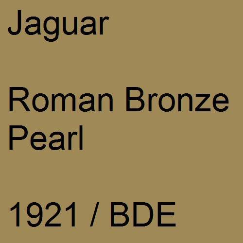 Jaguar, Roman Bronze Pearl, 1921 / BDE.